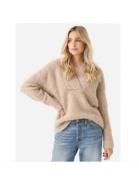 NWT Vince Crimped Shawl Collar Sweater